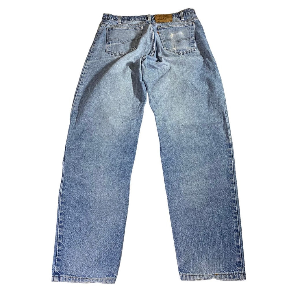 Vintage Levi's 550 Orange Tab Relaxed Fit Straight Jeans Men's 36x34